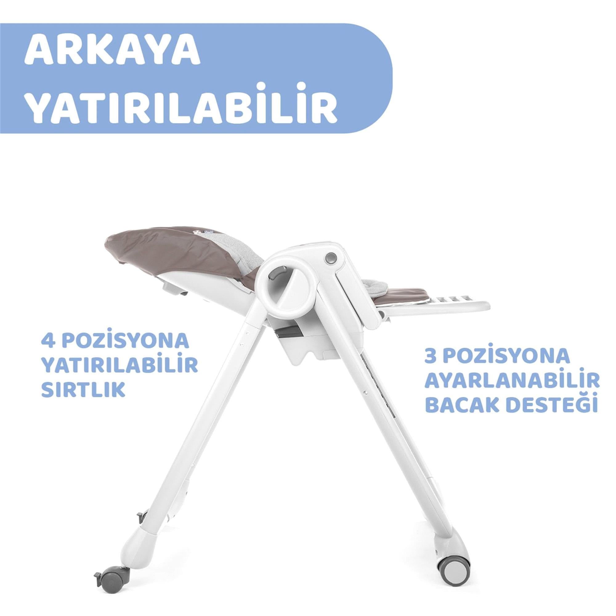 Chicco Polly Magic Mama Sandalyesi Kahverengi