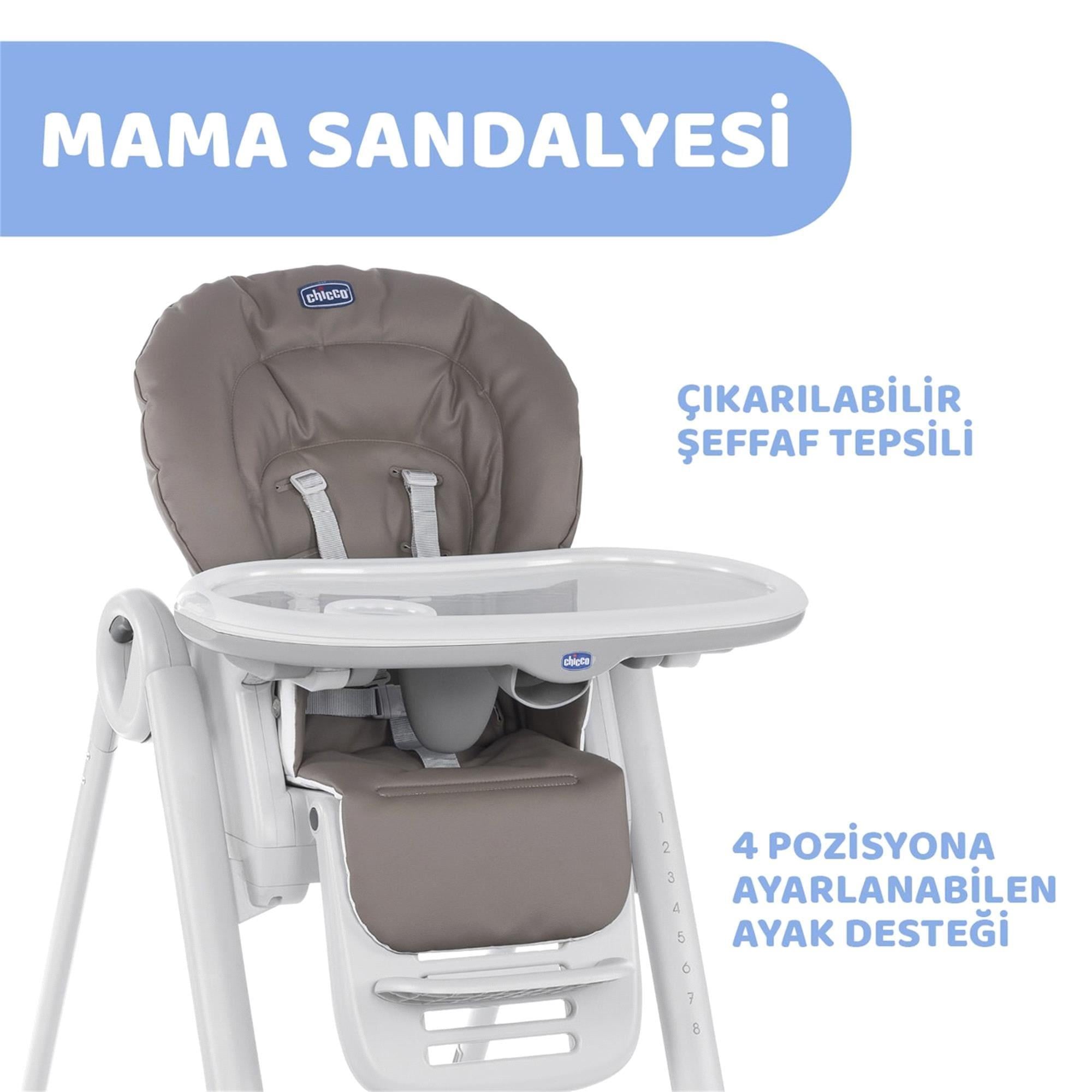 Chicco Polly Magic Mama Sandalyesi Kahverengi
