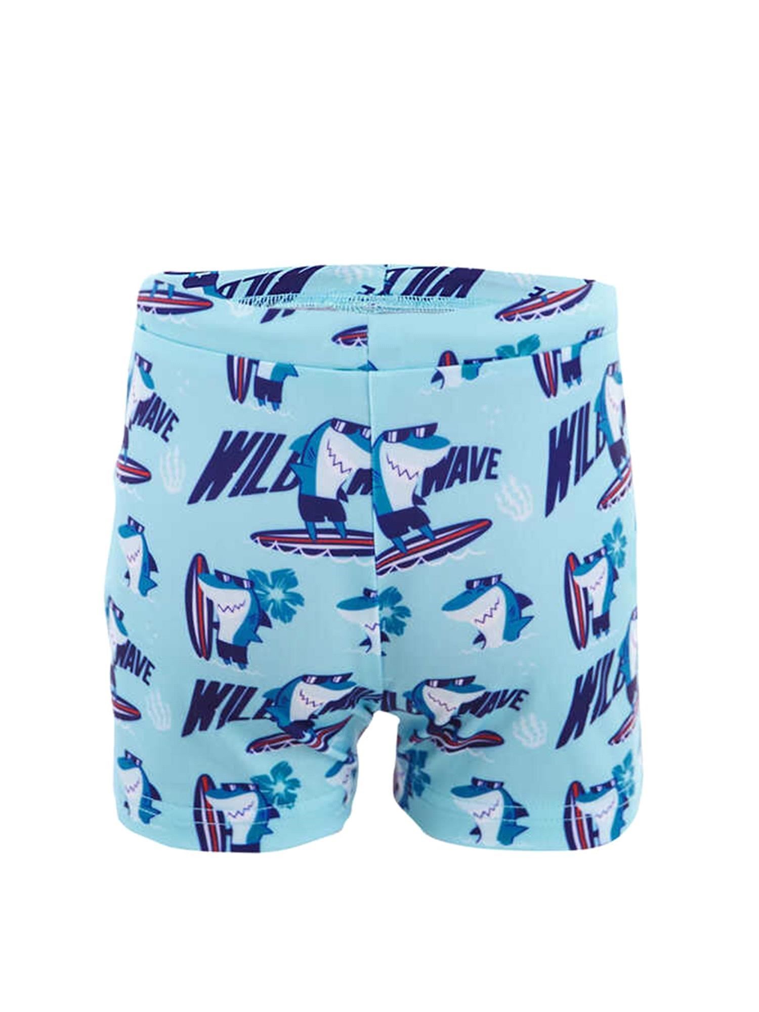Denokids Erkek Çocuk Shark Şort Mayo CFF-23Y2-009