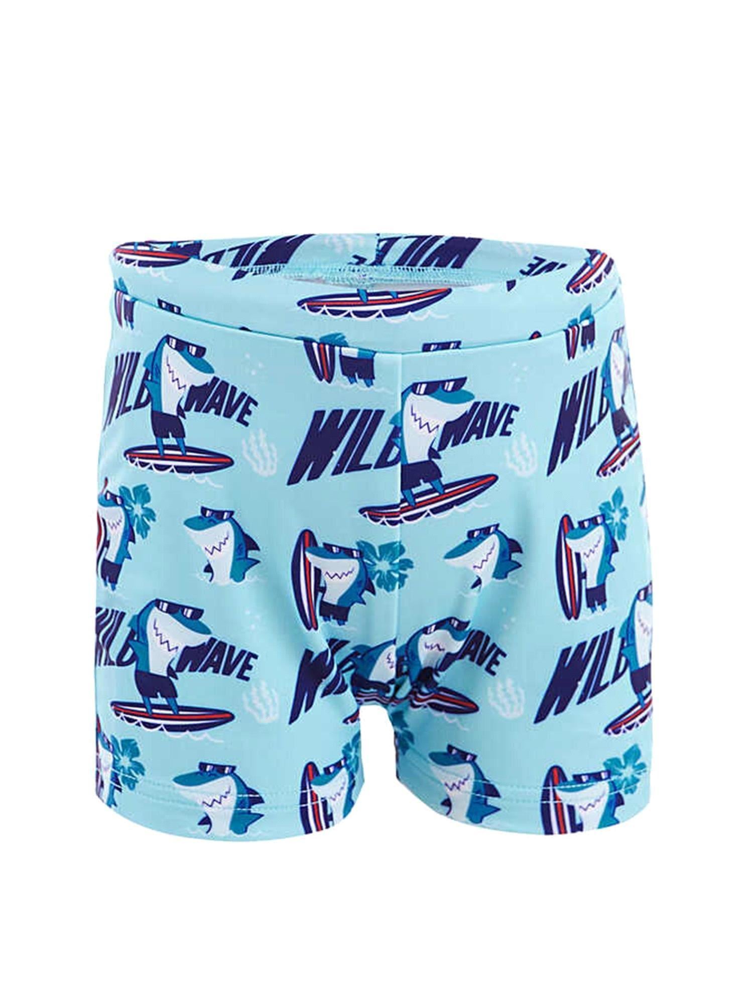 Denokids Erkek Çocuk Shark Şort Mayo CFF-23Y2-009