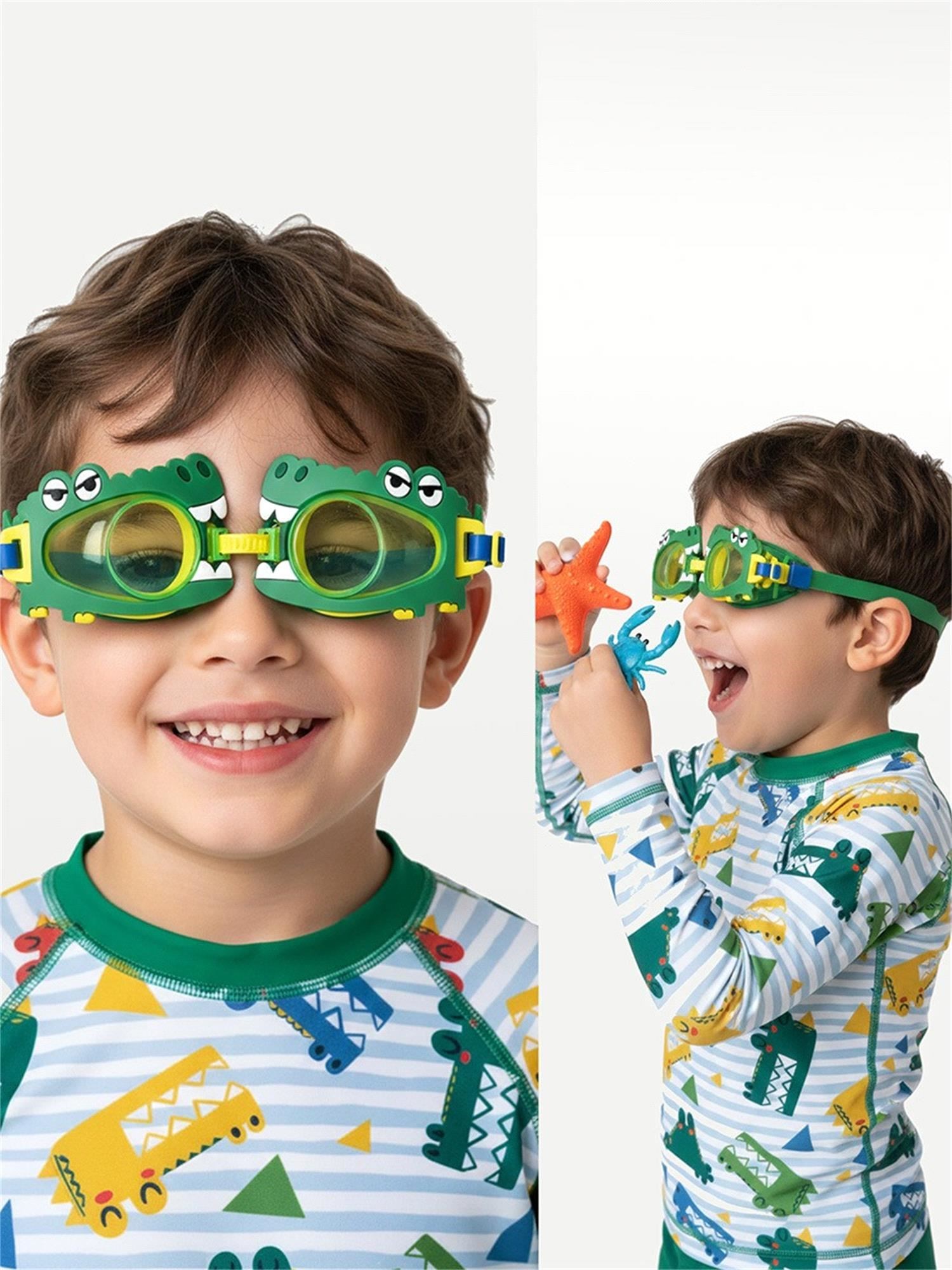 Denokids Erkek Çocuk Timsah Deniz Gözlüğü CFF-25Y1-183