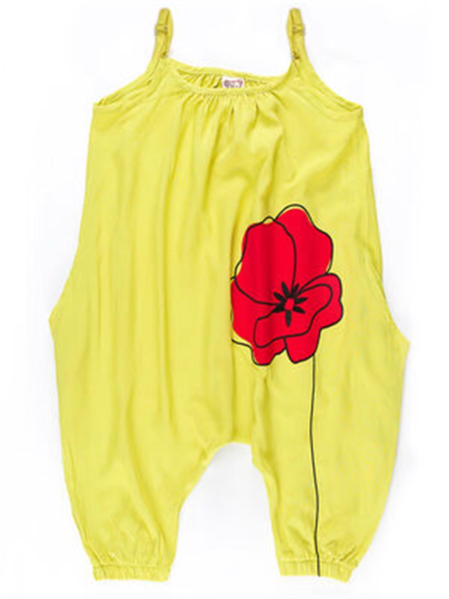 Denokids Kız Çocuk Gelincik Tulum Ms-19Y1-158