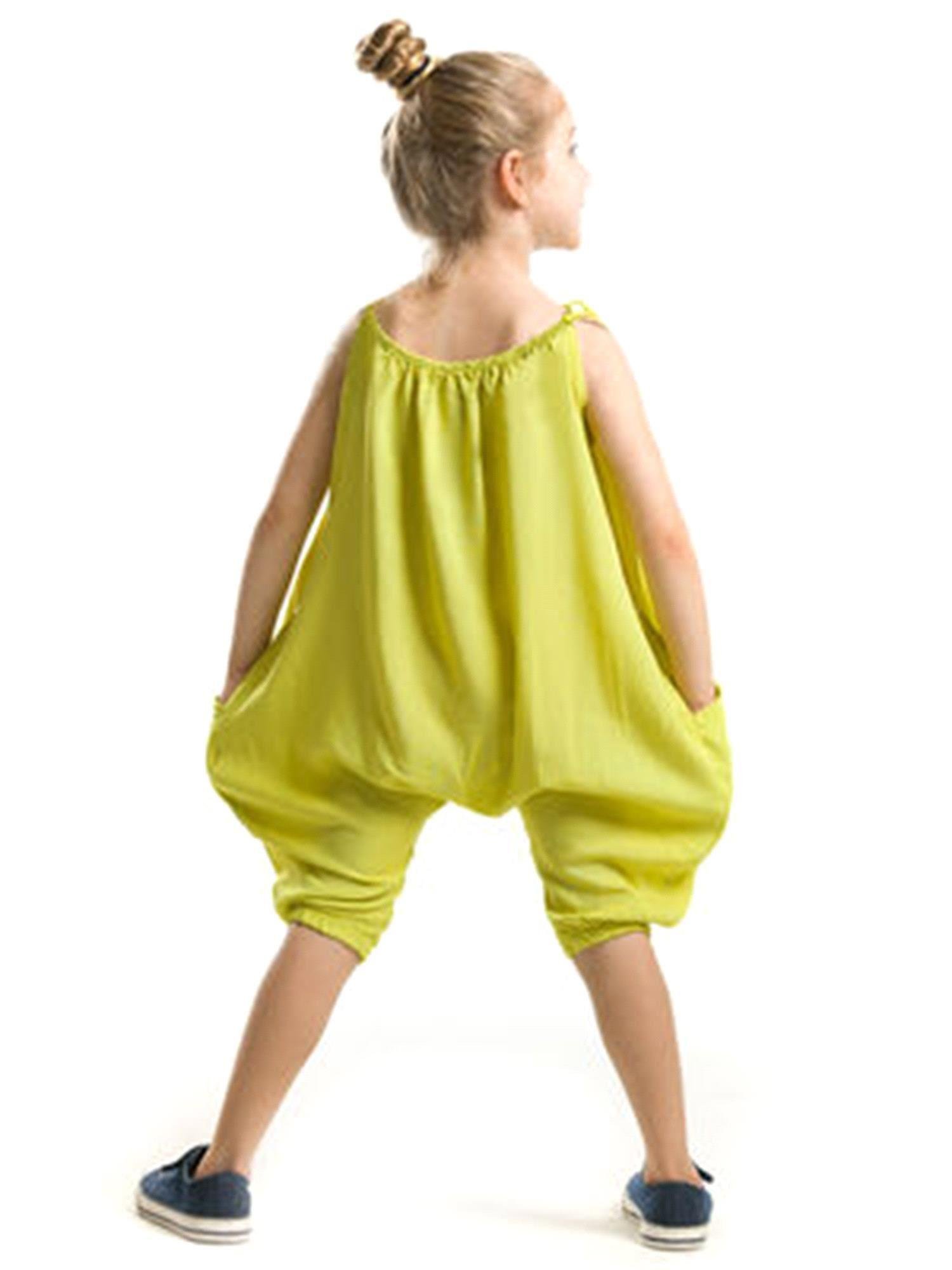 Denokids Kız Çocuk Gelincik Tulum Ms-19Y1-158