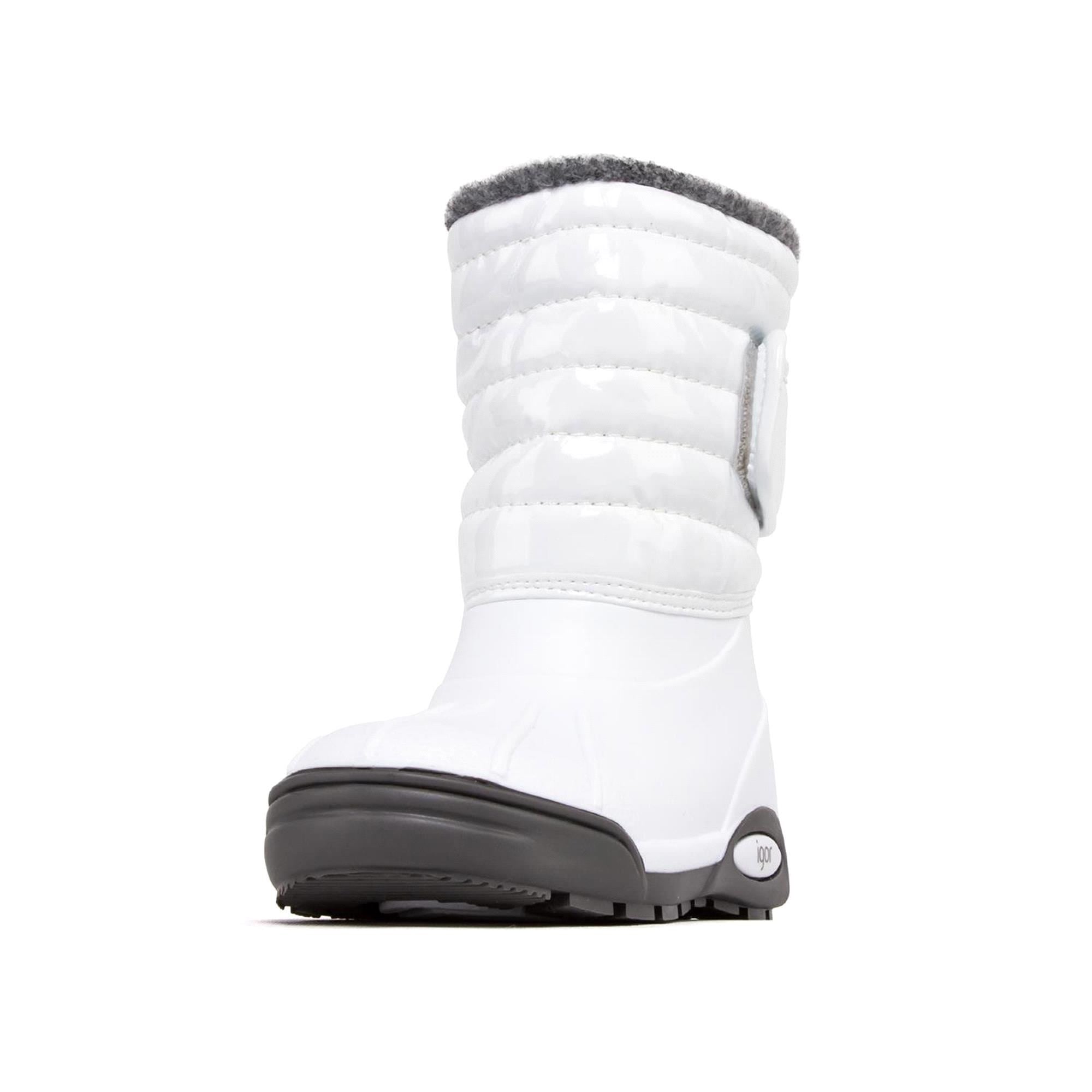 İgor Çocuk Topo Ski Charol Yağmur Çizmesi Beyaz W10168-001