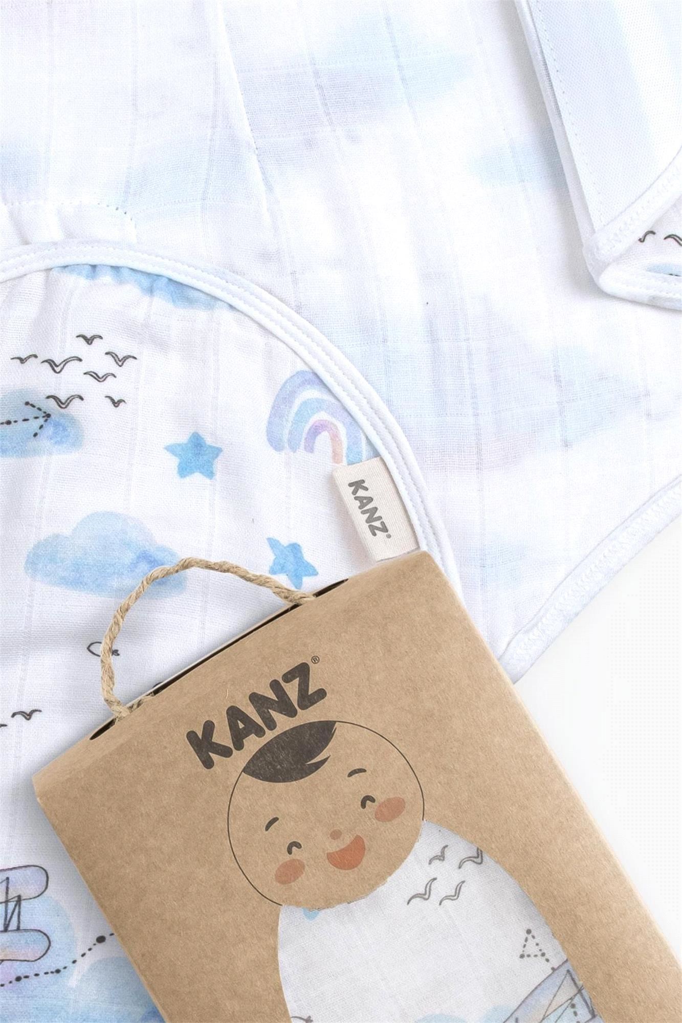 Kanz Erkek Bebek Planes Müslin Kundak KNZ-014