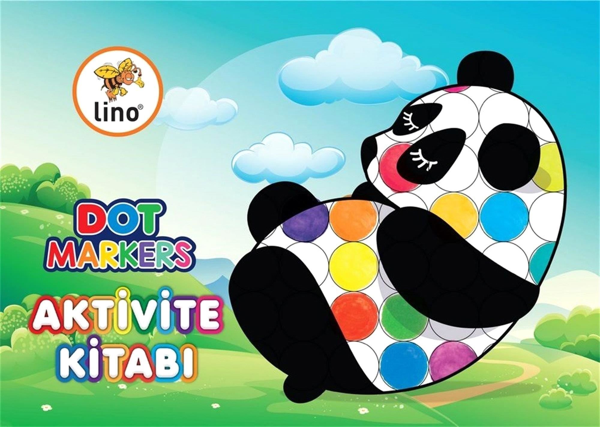 Lino Dot Markers Boyama Kitabı Karışık LN-700