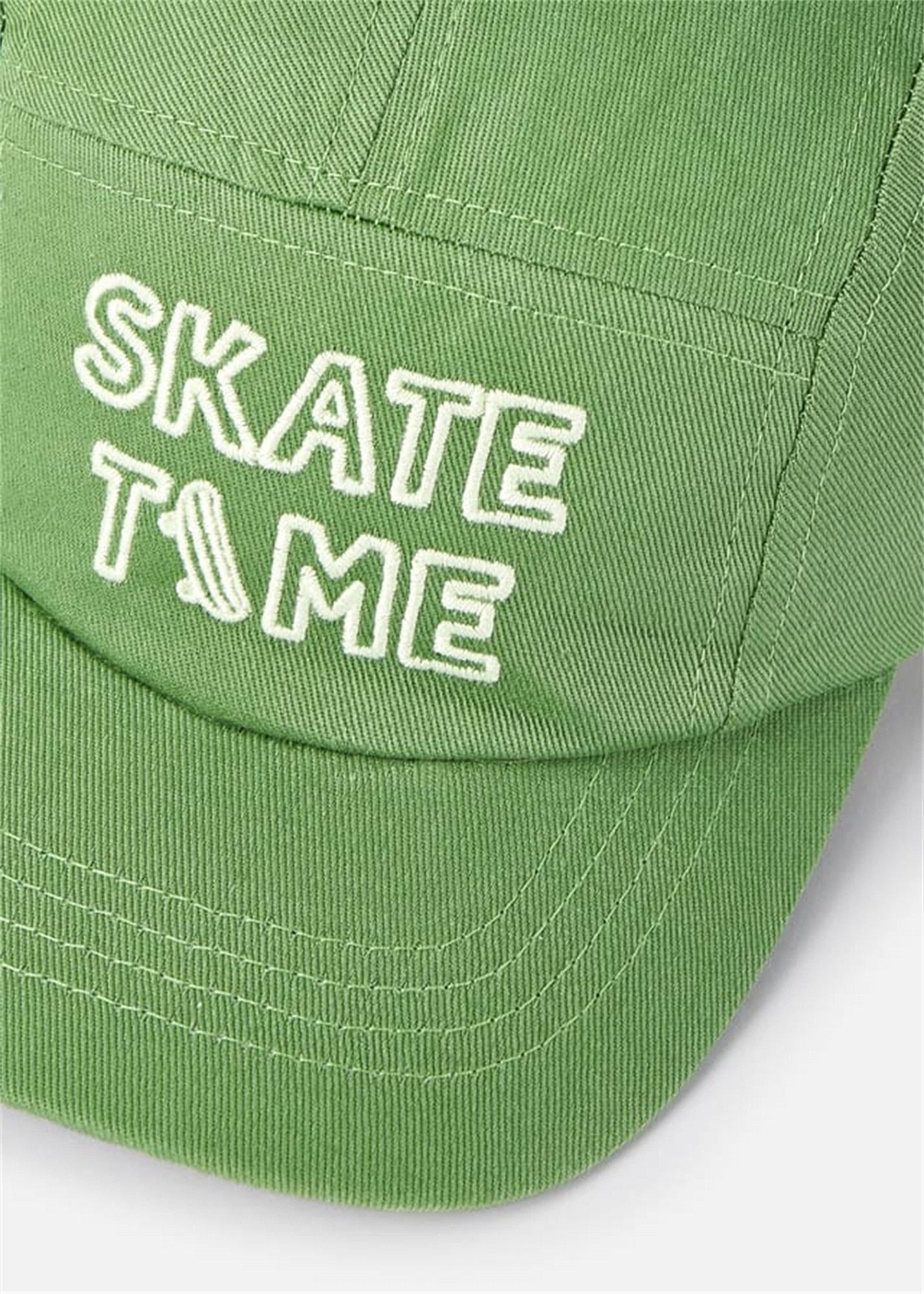 Mayoral Erkek Çocuk İşlemeli Şapka Yeşil 10480