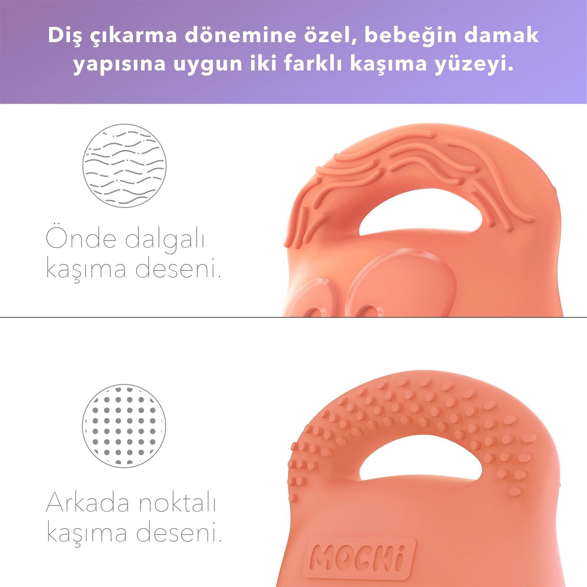 Mochi Diş Kaşıyıcı Somon 2363