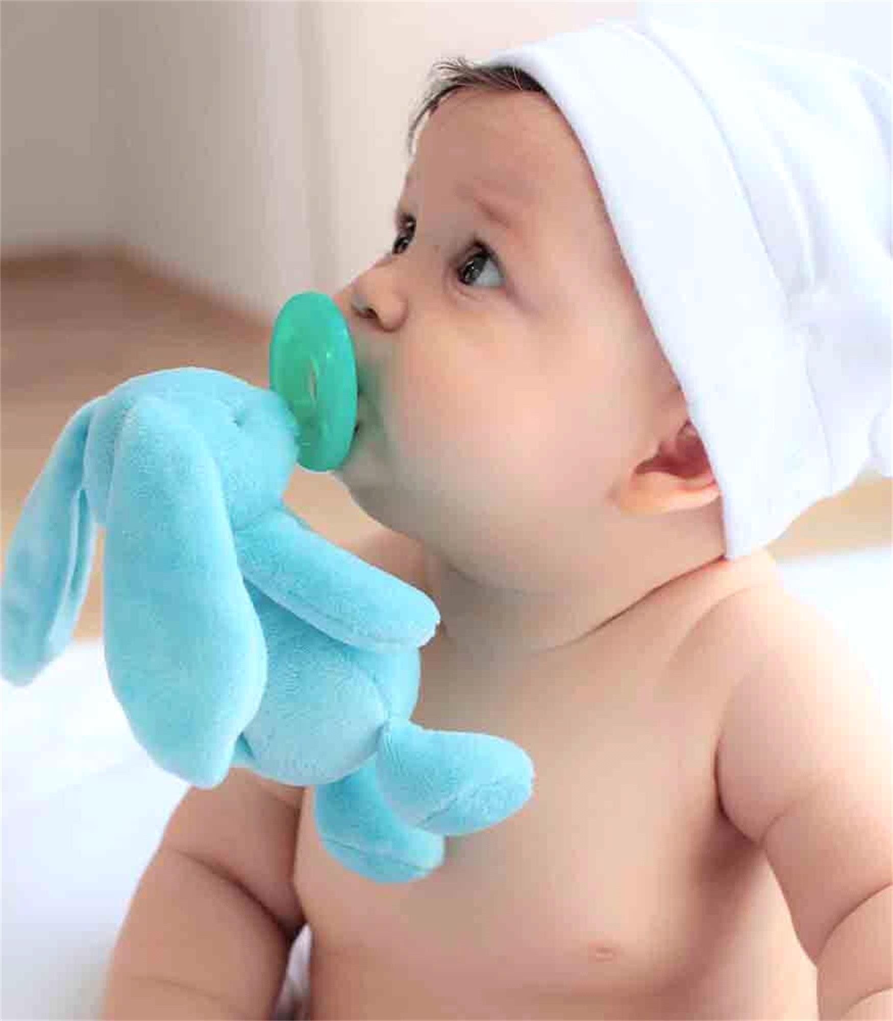 OiOi Emzikli Uyku Arkadaşı Mavi Tavşan 1010010