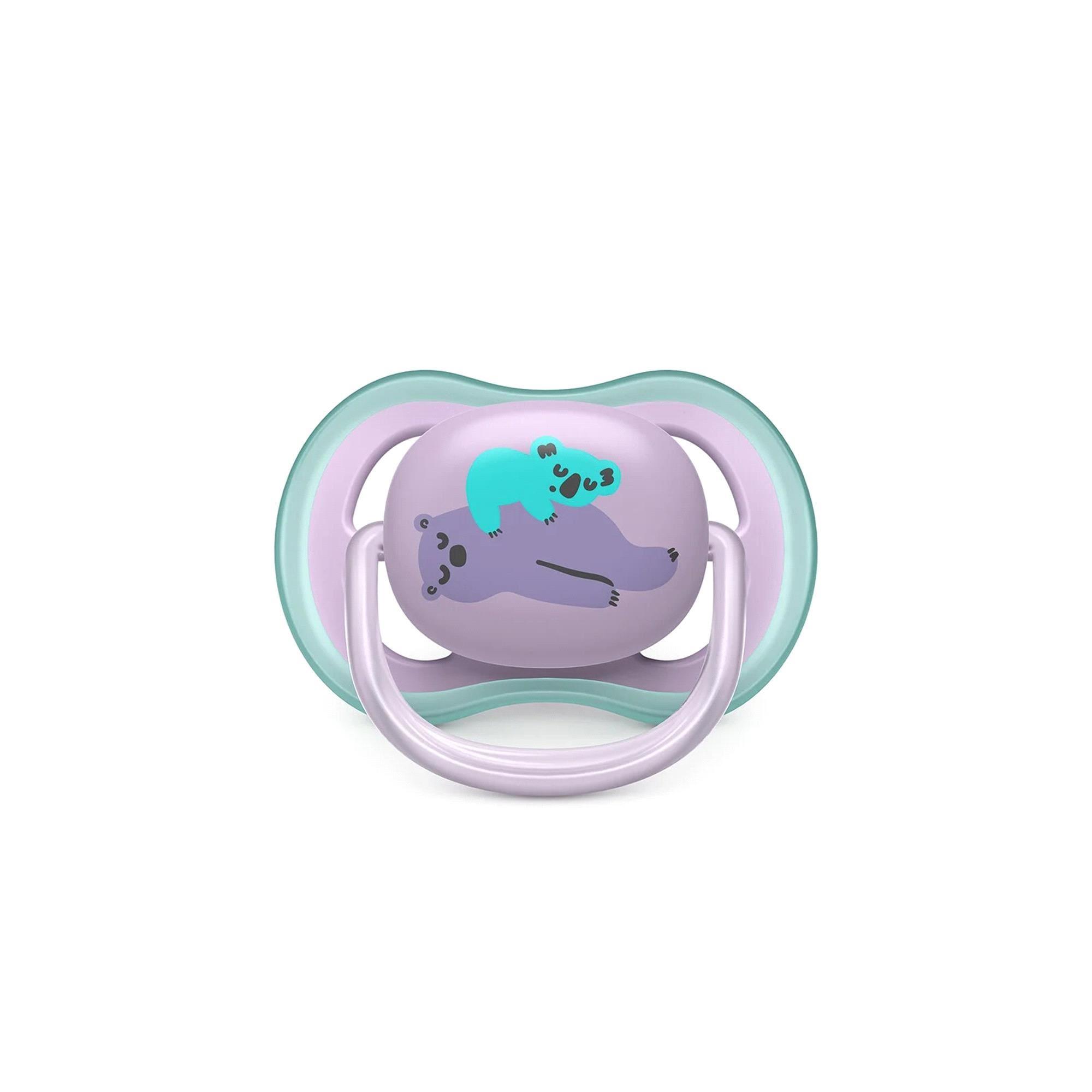 Philips Avent Kız Bebek 2li Ultra Air 6-18 Ay Emzik Scf085/18