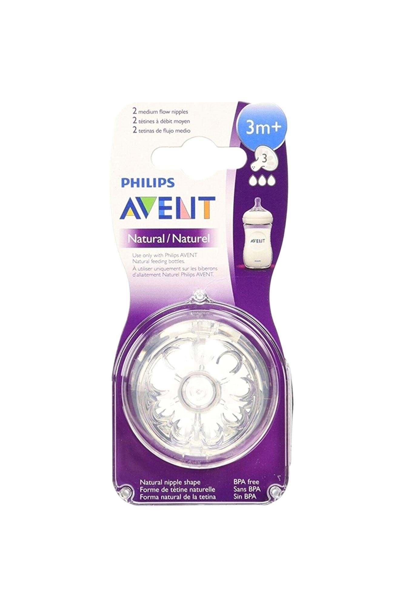 Philips Avent Naturel Biberon Emziği 3 Ay+ Scf043/27