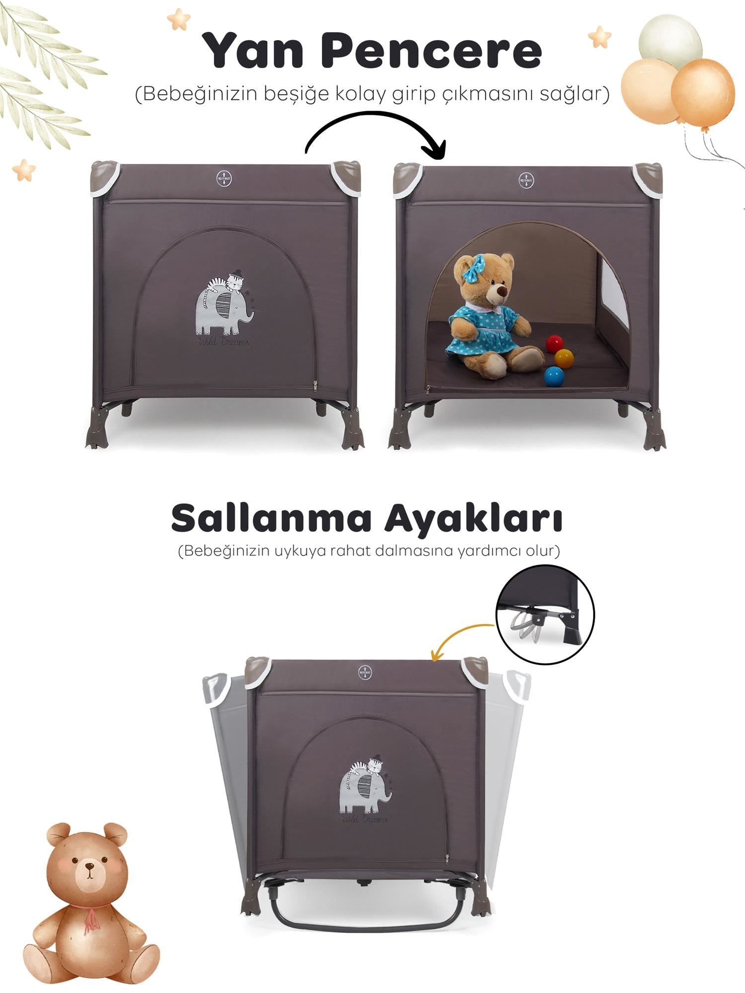Prego Atlanta Max Oyun Parkı 70*120 Bej 8056