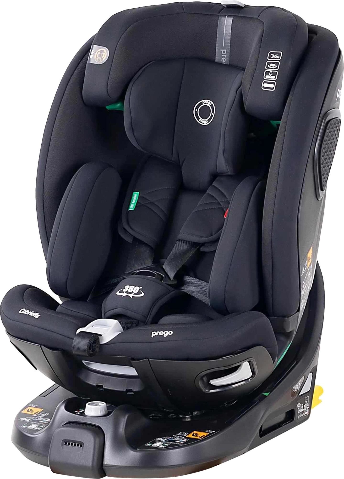 Prego Cabriofix İsofixli İ-Size Oto Koltuğu Siyah Q88