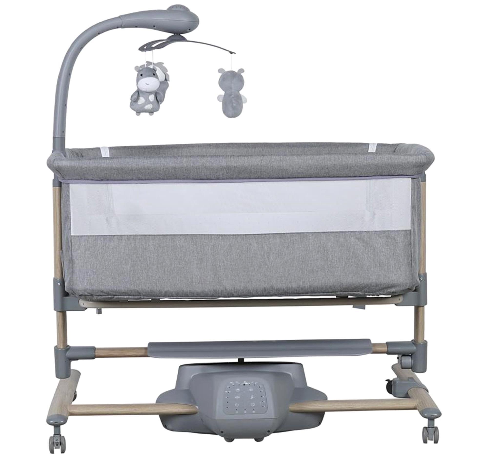 Prego Carmela Elektrikli Anne Yanı Beşik Gri 4091