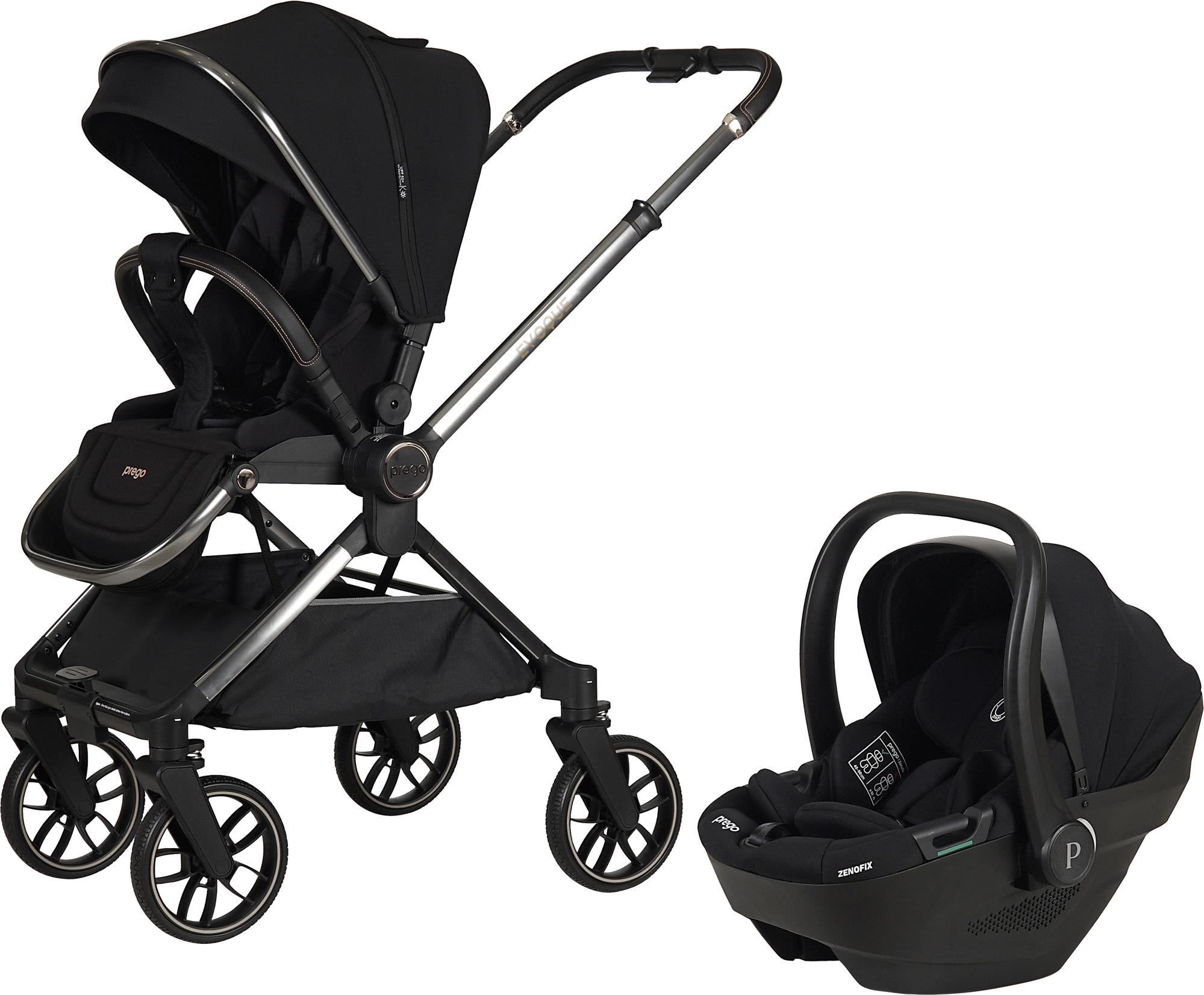 Prego Evoque I-Size Travel Bebek Arabası Siyah 2425