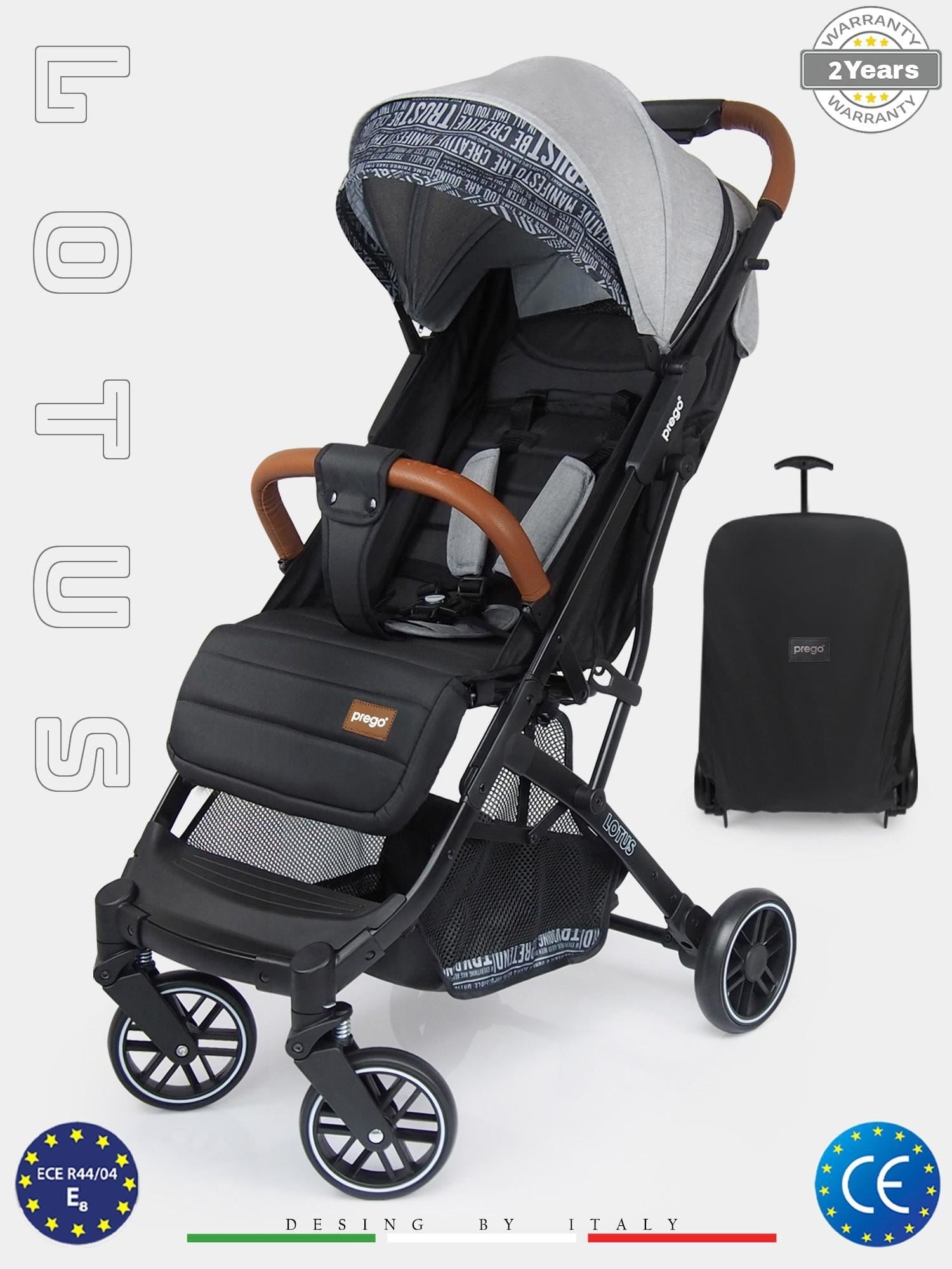 Prego Lotus Kabin Boy Bebek Arabası Gri 2033