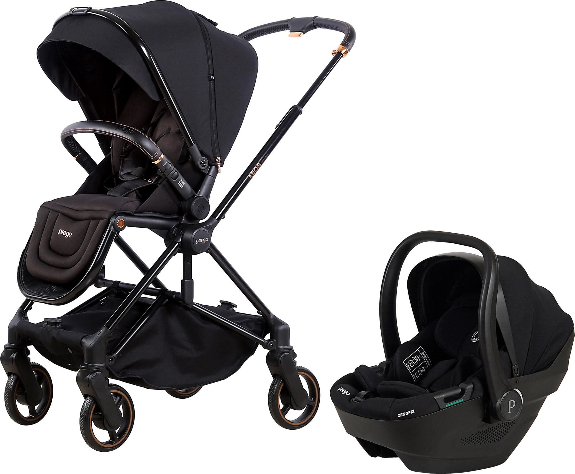 Prego Mios Premium I-Size Bebek Arabası Siyah 2415