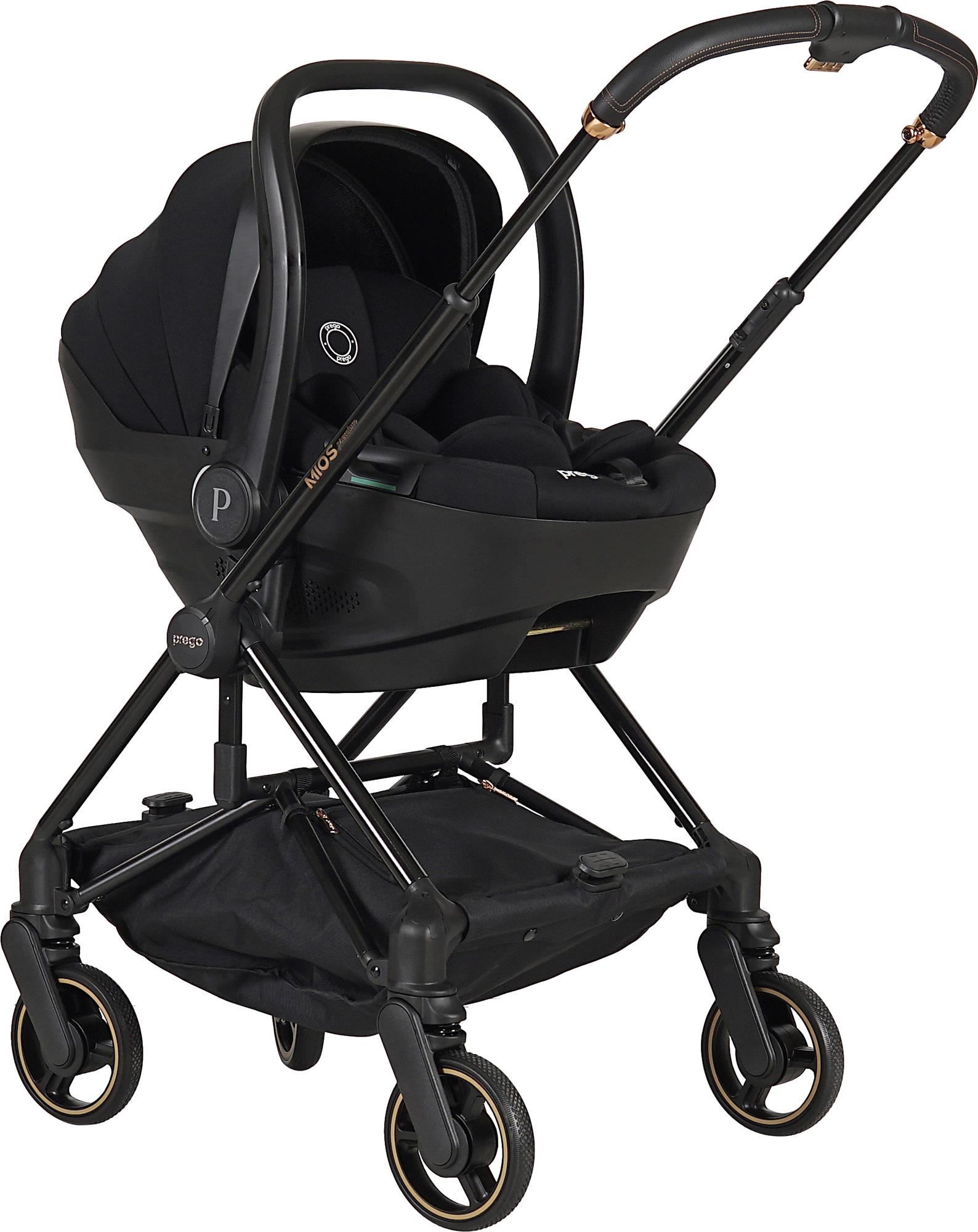 Prego Mios Premium I-Size Bebek Arabası Siyah 2415