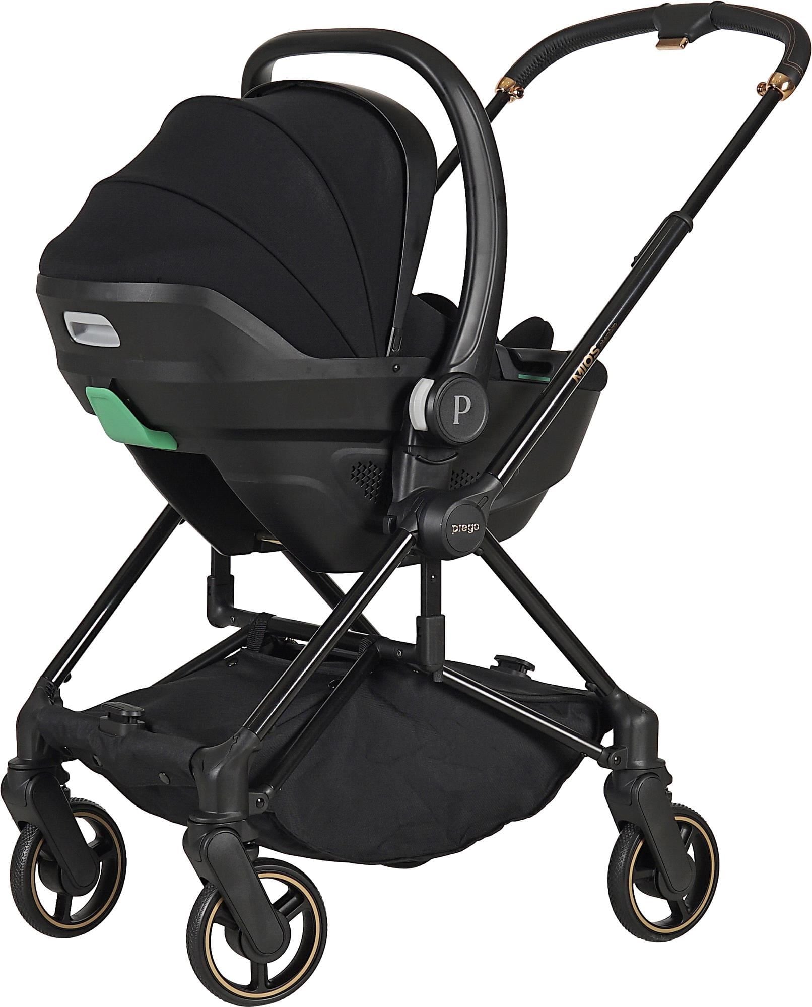 Prego Mios Premium I-Size Bebek Arabası Siyah 2415