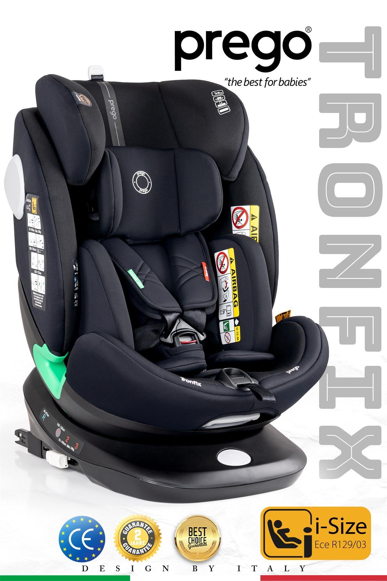 Prego Tronfix Isize Oto Koltuğu Siyah Q9004