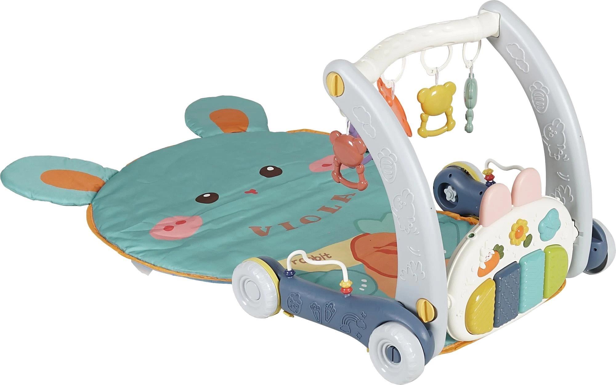 Prego Viola Piyanolu Oyun Halısı Yeşil 6051