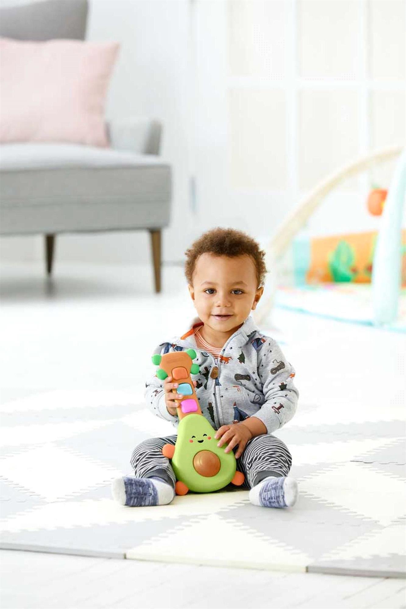 Skip Hop Farmstand Işıklı ve Sesli Oyuncak Avokado Gitar 305409