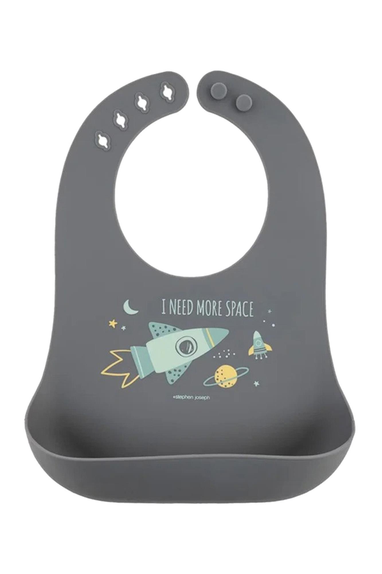 Stephen Joseph Silikon Mama Önlüğü Uzay SJ119898