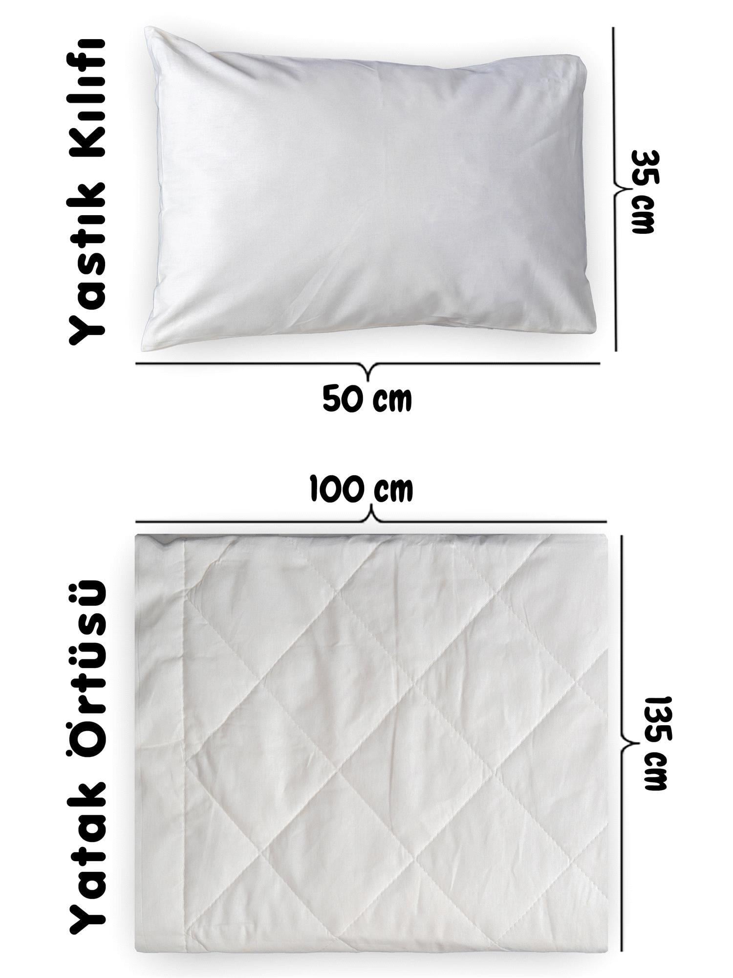 Tiffany Conform Kapitoneli Bebek Yatak Örtüsü Krem 971050