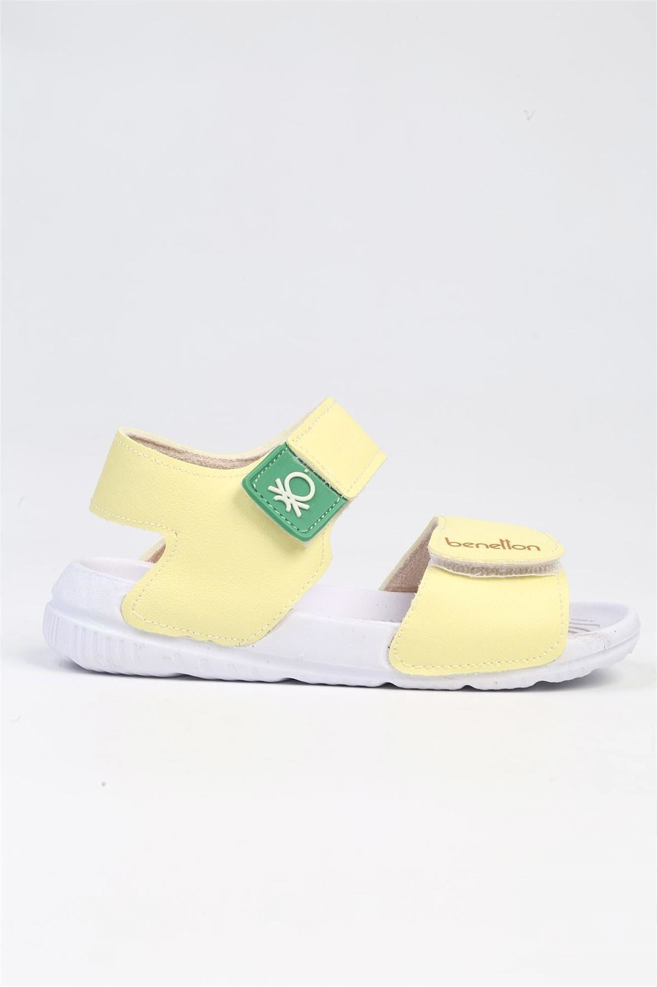 United Colors Of Benetton Kız Çocuk Sandalet Sarı BN-1252