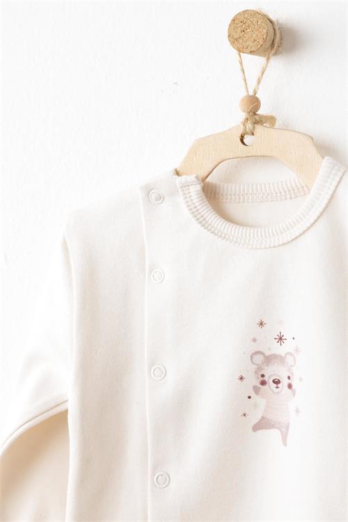 Andywawa Bebek 5li Hastane Çıkış Seti Ekru AC26180