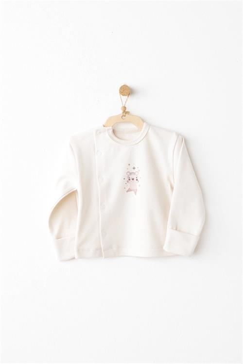 Andywawa Bebek 5li Hastane Çıkış Seti Ekru AC26180