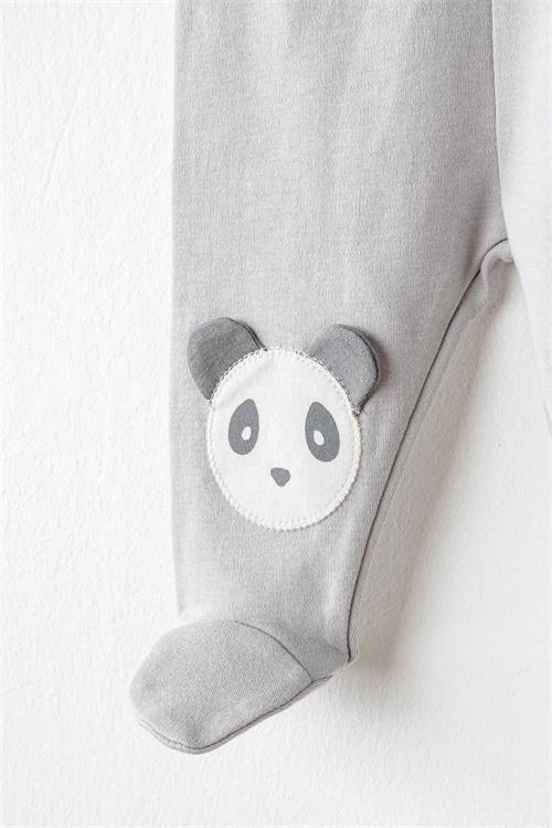 Andywawa Bebek Keep Smiling 5li Hastane Çıkış Seti Gri AC26020