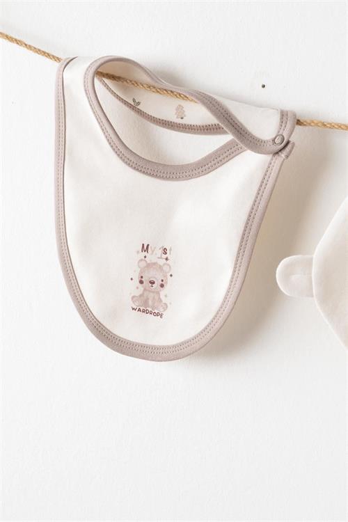 Andywawa Bebek My 1 St 10lu Hastane Çıkış Seti Ekru AC26181