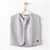Andywawa Bebek Vest Casual Yelek Gri AC26207