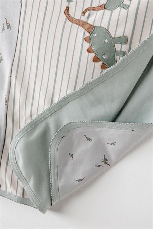 Andywawa Erkek Bebek Dinozor 10lu Hastane Çıkış Seti Yeşil AC26001