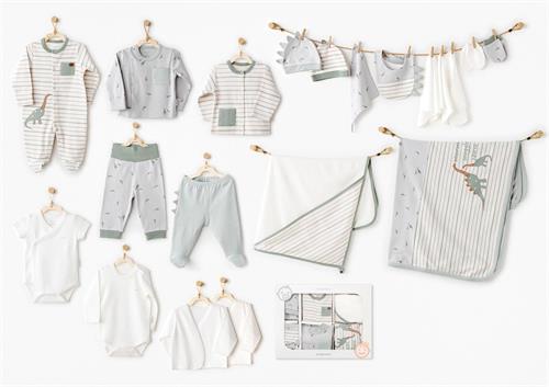 Andywawa Erkek Bebek Dinozor 20li Hastane Çıkış Seti Yeşil AC26002