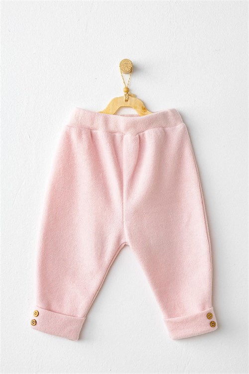 Andywawa Kız Bebek Casual Alt Üst Takım Pembe AC26218