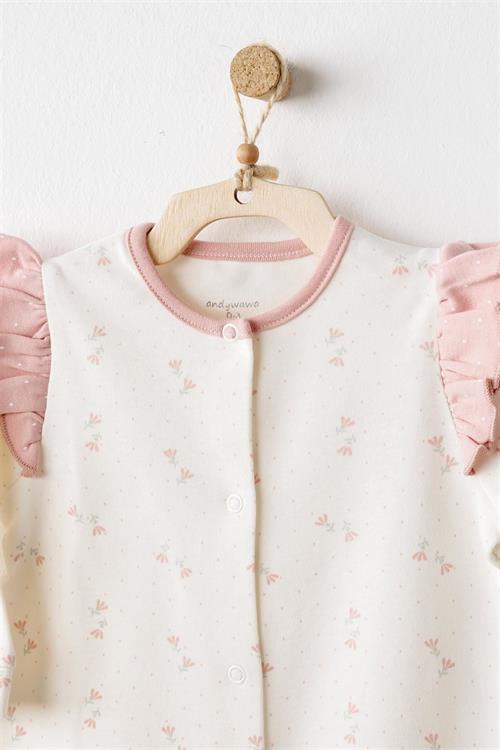 Andywawa Kız Bebek Mon Petit Amour 10lu Hastane Çıkış Seti Ekru AC26081