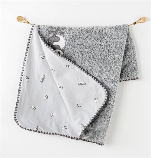 Anywawa Bebek Keep Smiling Battaniye Gri AC26033