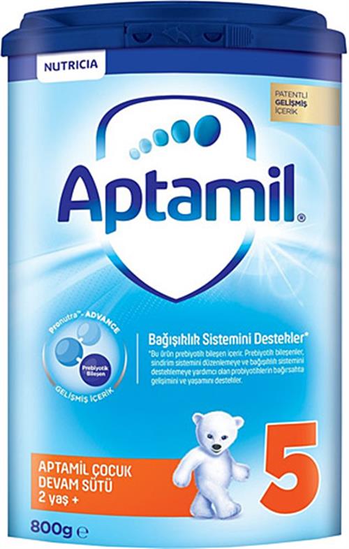 Aptamil 5 Çocuk Devam Sütü 800 gr 2 Yaş+ Akıllı Kutu