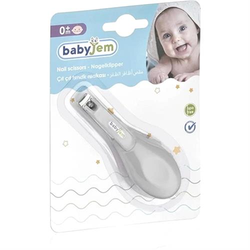 Babyjem Bebek Kolay Kavrama Tırnak Makası Gri Art-576