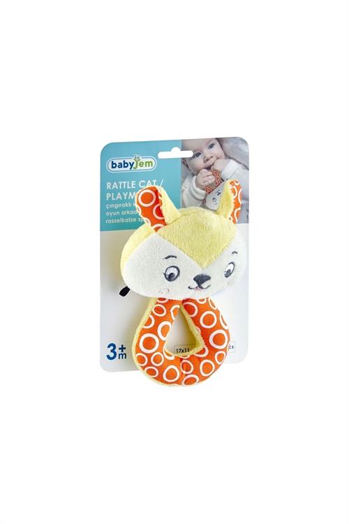 Babyjem Çıngıraklı Kedi Oyun Arkadaşım Sarı Art-817
