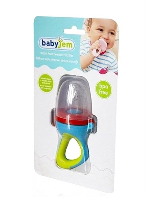 Babyjem Silikon Uçlu Meyve Sebze Emziği Renkli Art-600
