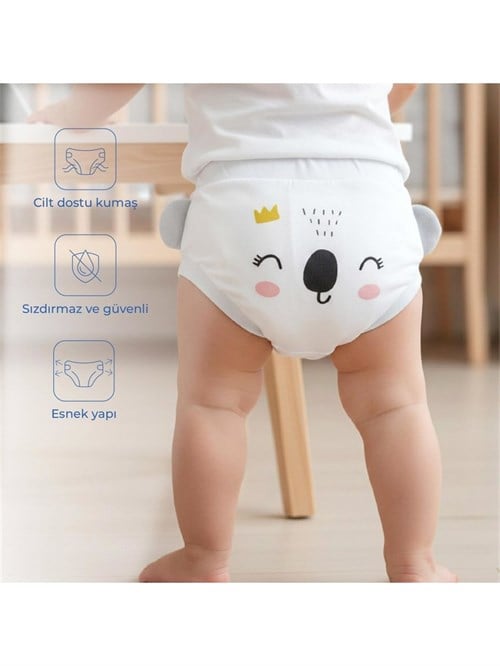 Babyjem Soft Alıştırma Külodu Beyaz Art-244