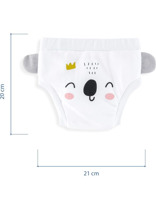 Babyjem Soft Alıştırma Külodu Beyaz Art-244