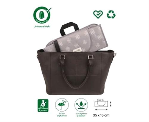 Been Fonksiyonel Bebek Bakım Matı Gri BN-740FBM