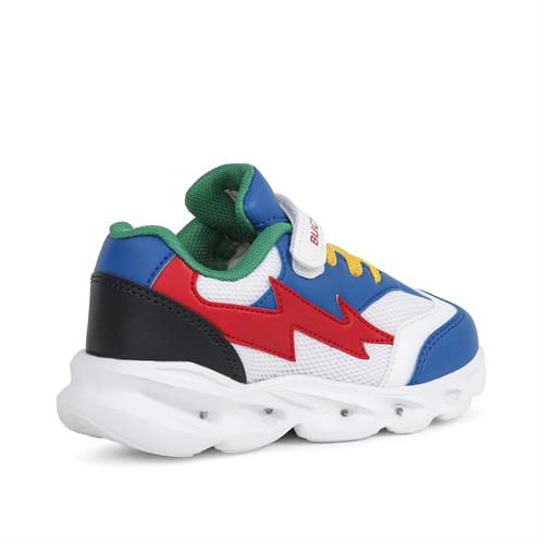 Buckhead Çocuk Faster Işıklı Spor Ayakkabı Beyaz BUCK4431