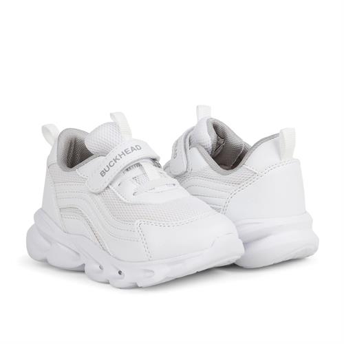 Buckhead Çocuk Glossy Max Işıklı Spor Ayakkabı Beyaz BUCK4432 