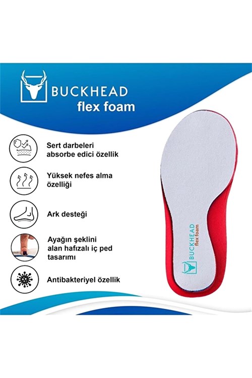 Buckhead Erkek Çocuk Joseph Spor Ayakkabı Mavi-Kırmızı BUCK3084