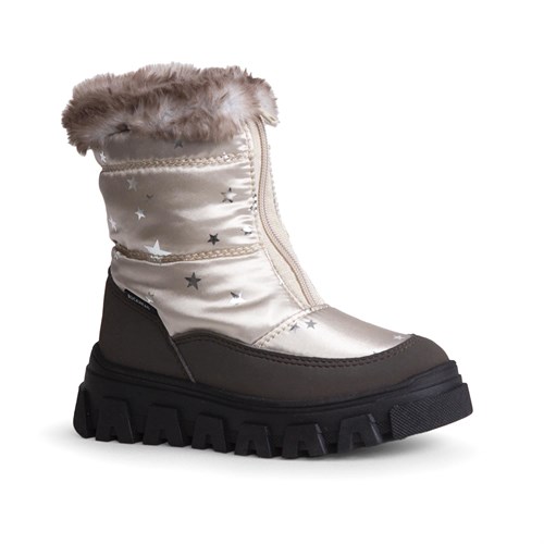 Buckhead Kız Çocuk Aly Fermuarlı Kar Botu Beige BUCK1148L